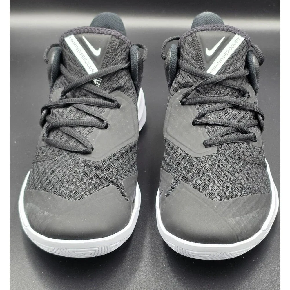 Nike Zoom HyperSpeed Court Black White Volleyball Shoes Men’s 8.5 Women’s 10